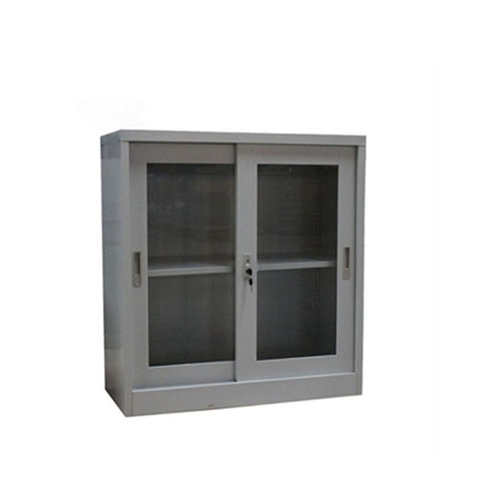 Half Height Glass Door Filing Cabinet