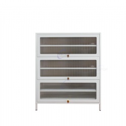 3 door shoe cabinet